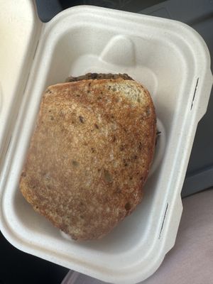 Patty melt  at Cleveland Vegan in Lakewood