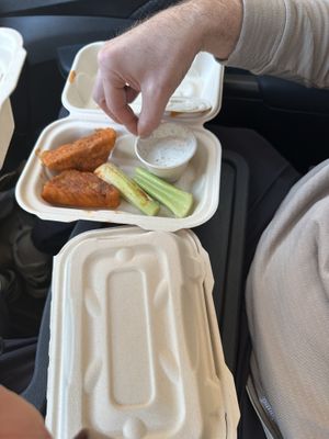 Buffalo wings  at Cleveland Vegan in Lakewood