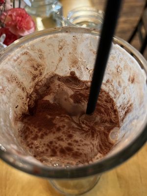 Chocolate milkshake   at Cleveland Vegan in Lakewood