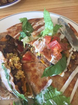 Breakfast quesadilla  at Cleveland Vegan in Lakewood