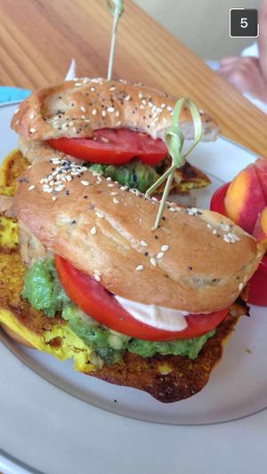 bagel  at Cleveland Vegan in Lakewood