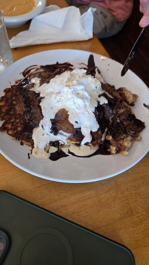 Pancakes at Cleveland Vegan in Lakewood