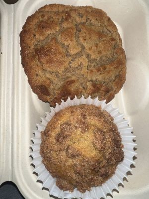 Cookie and a muffin!! Amazingg  at Cleveland Vegan in Lakewood