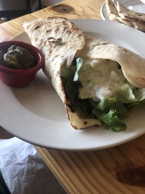 Classic Gyro 🤤 at Cleveland Vegan in Lakewood