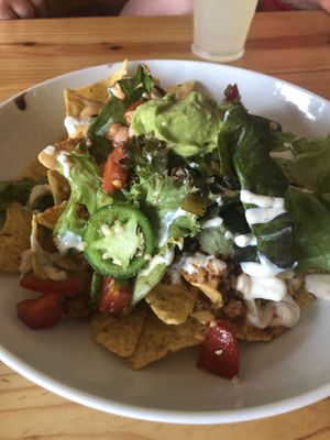 Loaded Nachos ❤️ at Cleveland Vegan in Lakewood