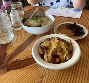 The pepper corn gravy was like no other! at Cleveland Vegan in Lakewood