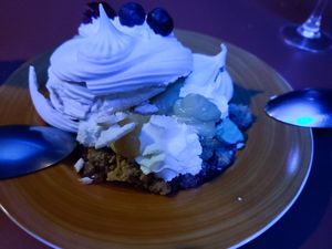 Tarta de limón. at El Fogon de Villacarriedo in Villacarriedo