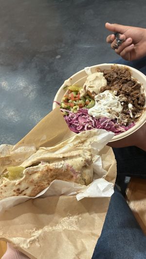   at Falafel Inc in Los Angeles