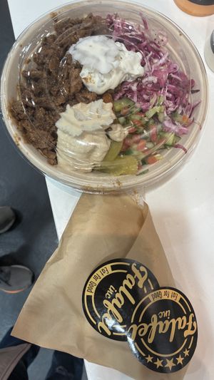   at Falafel Inc in Los Angeles