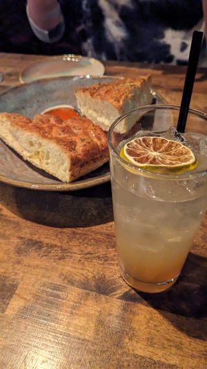 Great bread and excellent mocktail at Larch in Leavenworth