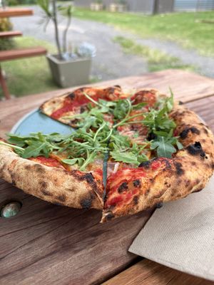 Pumpkin pizza  at Fillmore's in Kiama