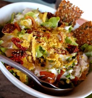 Cesar salad at Orion Cafe in Koh Phangan