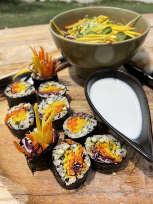 Raw Sushi   at Orion Cafe in Koh Phangan