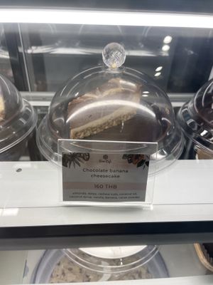 Chocolate banana cake  at Orion Cafe in Koh Phangan