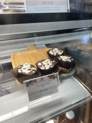 Chocolate treats   at Orion Cafe in Koh Phangan