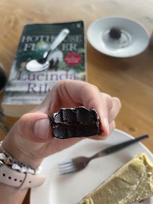 Fudgy chocolate   at Orion Cafe in Koh Phangan