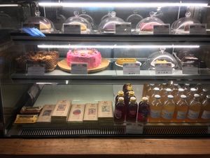 Cakes with Raw vegan options  at Orion Cafe in Koh Phangan