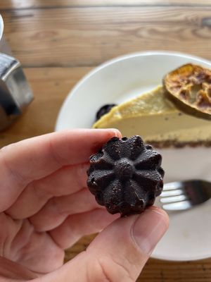 Lovely dark chocolate Pralinés   at Orion Cafe in Koh Phangan