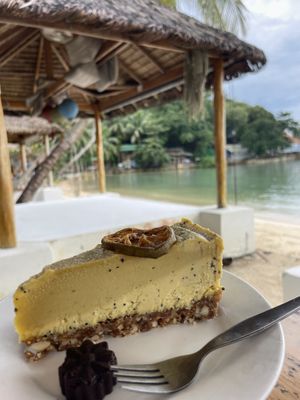 The BEST mango Passionfruit 160thb  at Orion Cafe in Koh Phangan