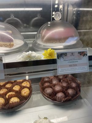 Energy balls and cakes   at Orion Cafe in Koh Phangan