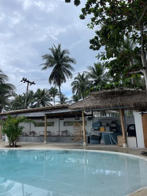 Pool - new since earlier this year  at Orion Cafe in Koh Phangan