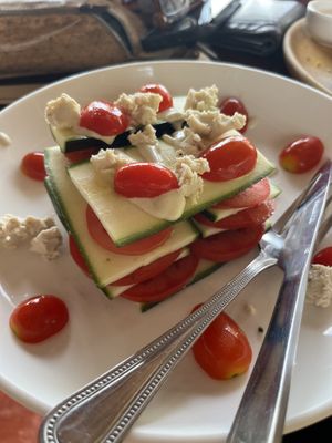 Raw lasagne   at Orion Cafe in Koh Phangan