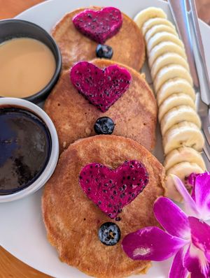 Pancakes at Orion Cafe in Koh Phangan