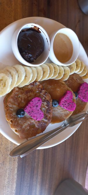 Pancakes at Orion Cafe in Koh Phangan