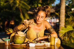 Vegan Restaurant by the beach! Orion Healing Centre
 at Orion Cafe in Koh Phangan