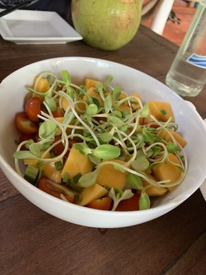 Mango salad at Orion Cafe in Koh Phangan
