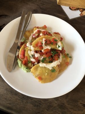 Pumpkin ravioli  at Orion Cafe in Koh Phangan