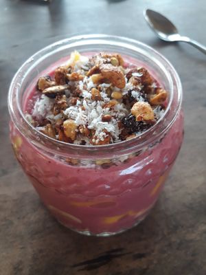 Yogi breakfast at Orion Cafe in Koh Phangan