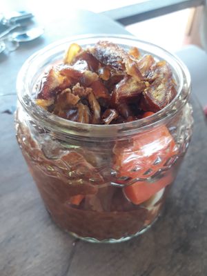 Coco chia bomb at Orion Cafe in Koh Phangan