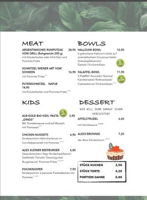 Vegane Bowl at Alexandre in Reutlingen