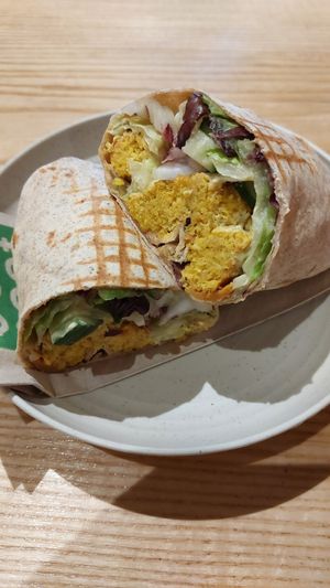 Gyros vegan wrap at Eeet Well in Birzebbuga