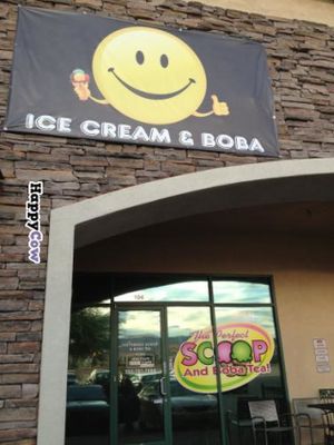 The Perfect Scoop storefront  at Scoop LV in Las Vegas