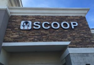 new storefront of the perfect scoop at Scoop LV in Las Vegas
