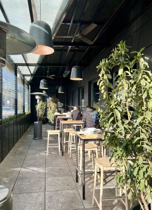 Outdoor seating   at Yatta Ramen in Radom