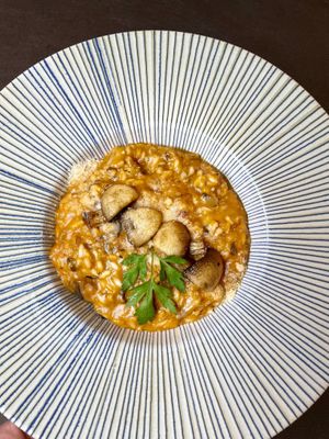 Rissito de boletus  at Pizzeria Eden Barcelona in Barcelona