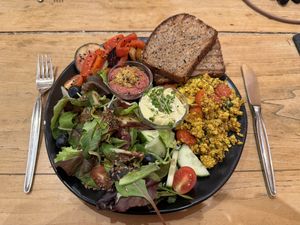 “The hangover breakfast”   at aevvergreen in Cologne