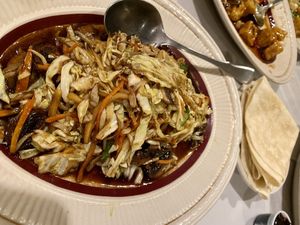 Moo Shi Vegetable   at Harmony Cafe in Washington