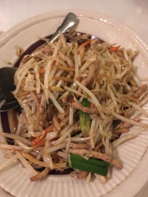 Moo Shi “Pork” at Harmony Cafe in Washington