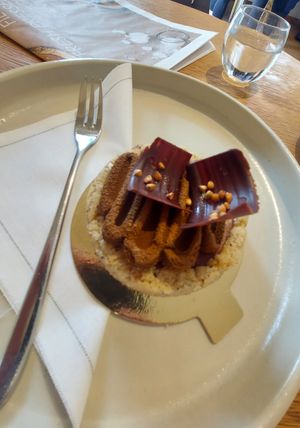 Buckwheat Chocolate Tartlet at Birgit Patisserie in Dobbiaco