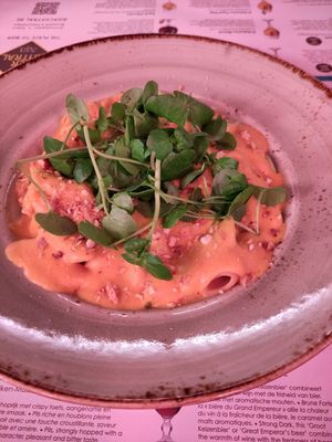 Vegan Mac & Cheese at Bier Central in Brussels