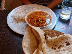 Persian curry at Café Frida Kahlo in Mannheim