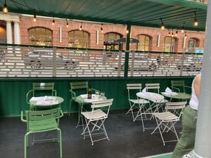 Dining alfresco  at Westville - Chelsea in New York City
