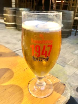 The beer  at Lou Pilha Leva in Nice