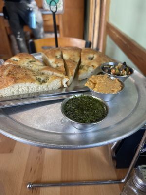 Focacciaa  at High Mountain Pies in Leadville