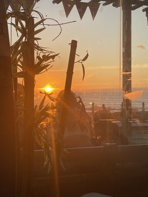 Sunset   at Daikiri Bar in Vila Nova De Gaia