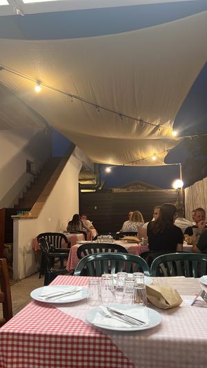 Outdoor seating  at Osteria Il Melograno Di Tenaglia Maria in Chieti